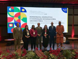 Rector del ITSC asiste como invitado especial a encuentro internacional de universidades en Brasil
